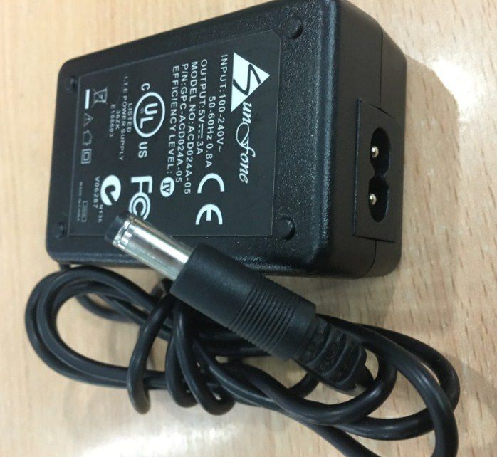 New Original Sunfone GPC-ACD024A-05 5V 3A ACD024A-05 ac adapter RONALD JACK connector 5.5mm x 2.5mm